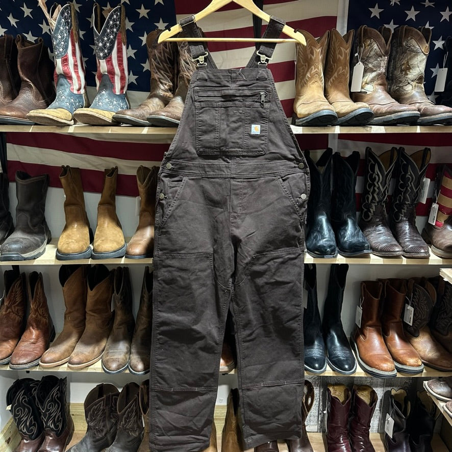 Carhrtt Womens Medium Brown Overalls