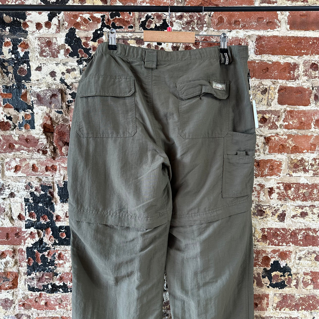 North Face Mens Large Long Green Pants