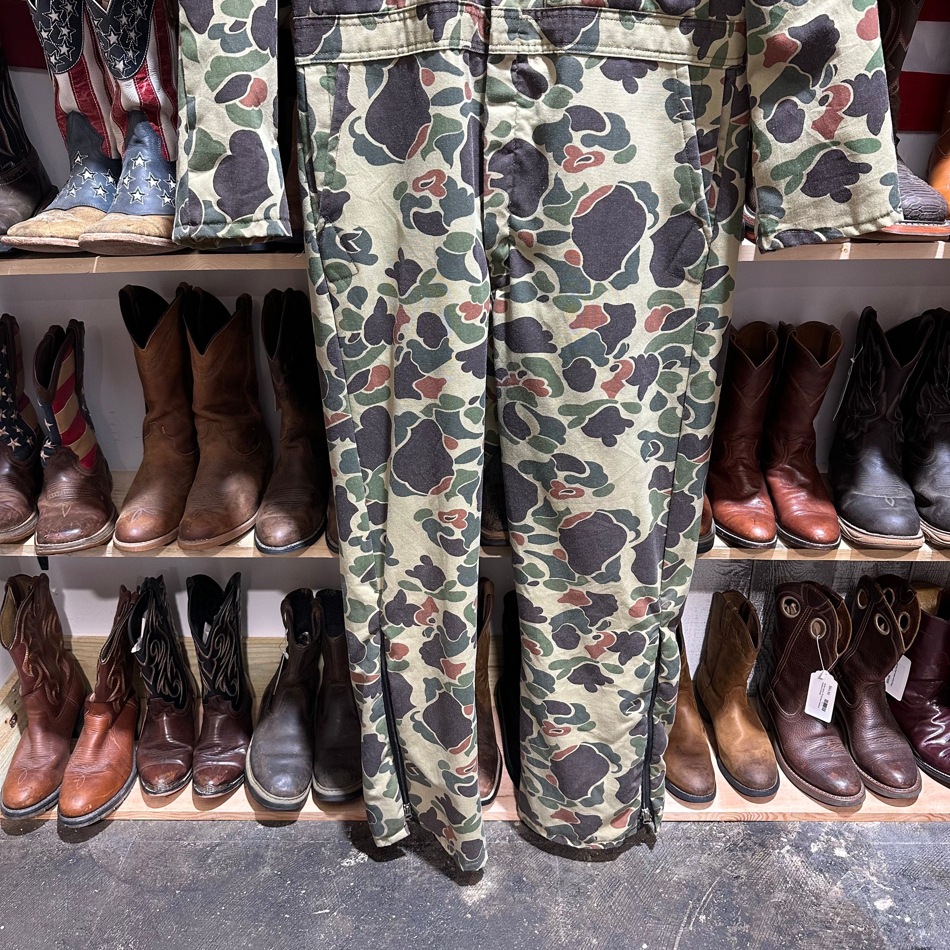 VTG Walls Mens Large Tall Camo Coveralls