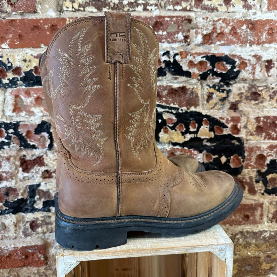 Ariat Mens 10D Brown Western Boots