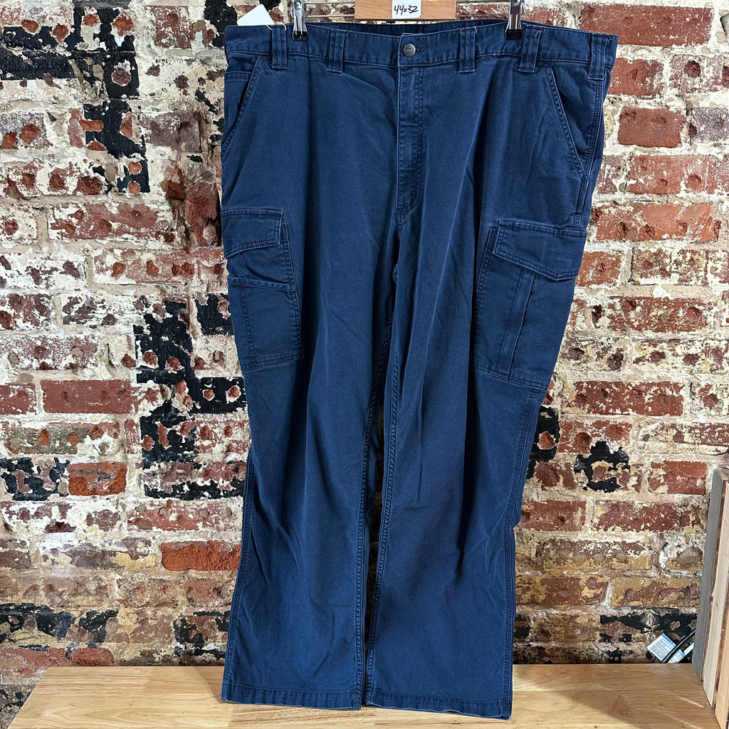 Carhartt Mens 44x32 Blue Pants