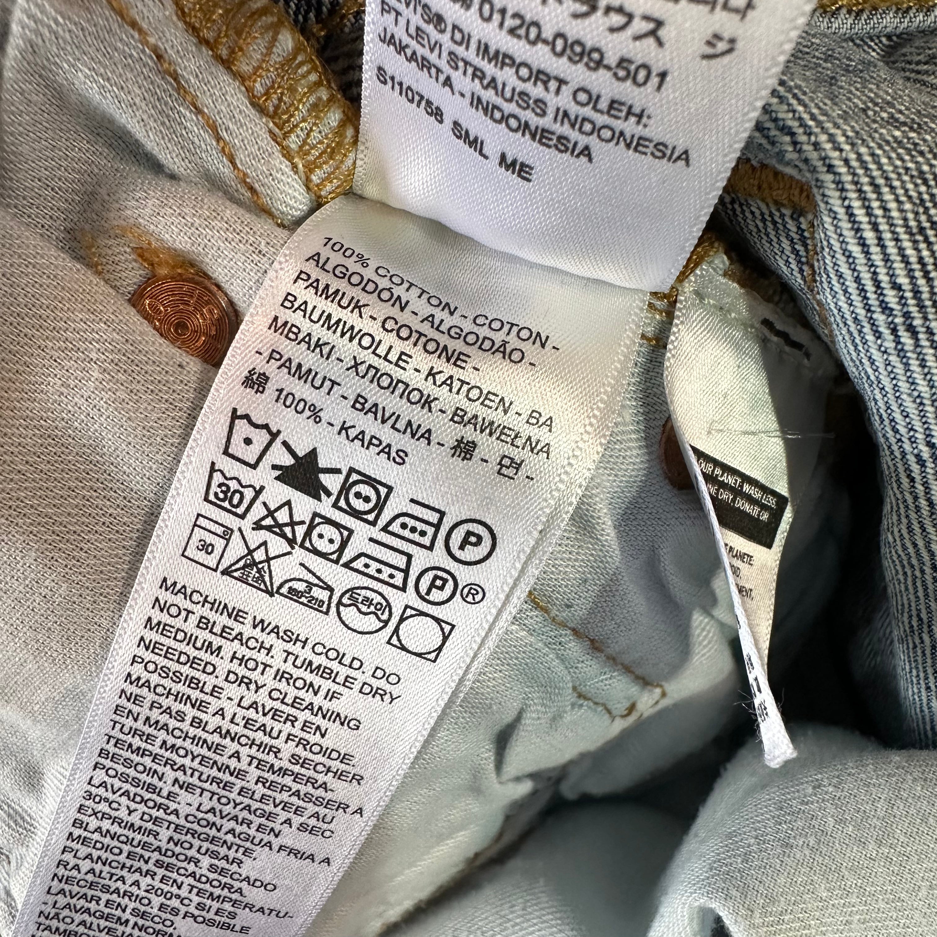 Levis 501 Jeans Mens 32x29
