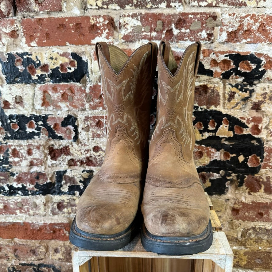 Ariat Mens 10D Brown Western Boots