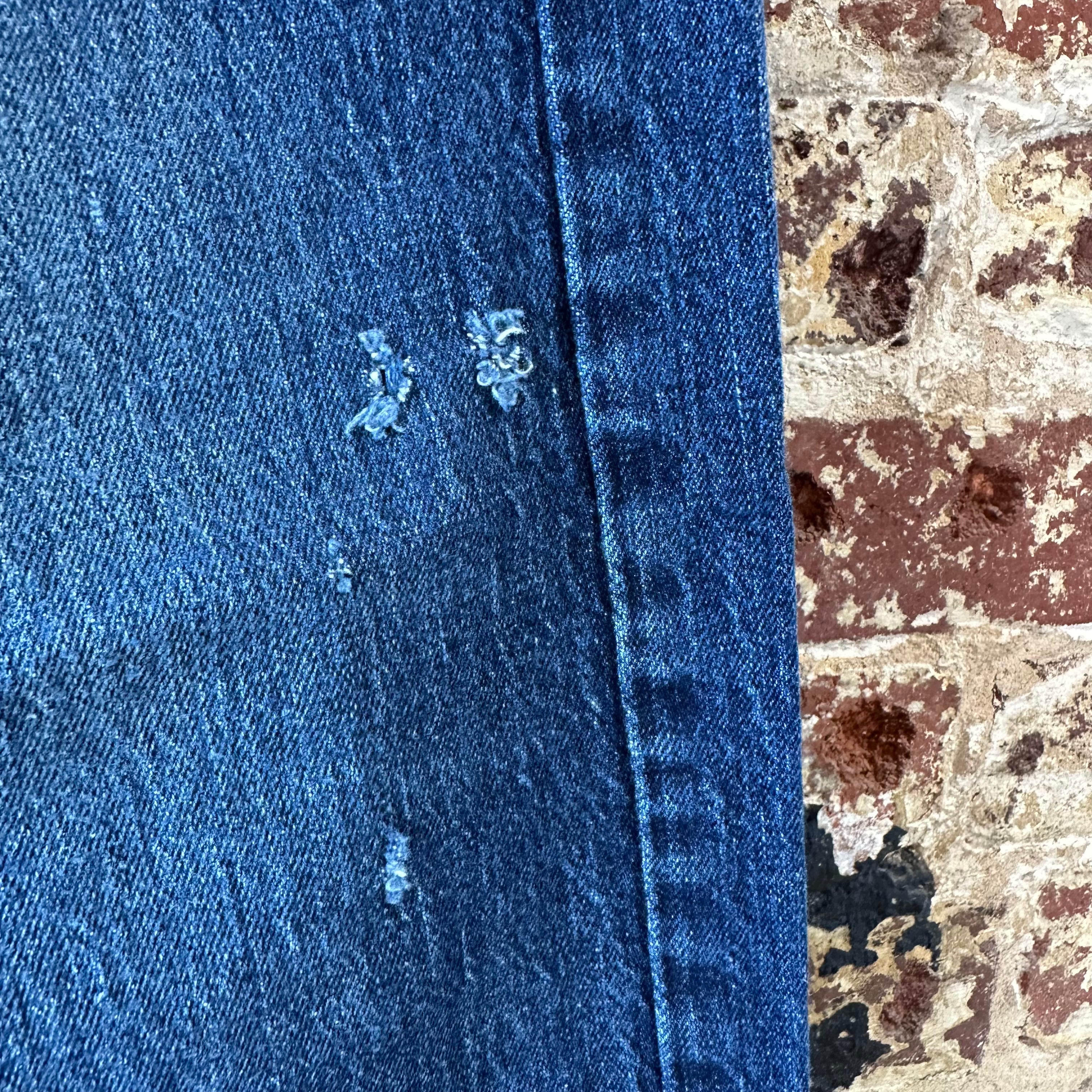Levis 505 Mens 36x29 Blue Jeans