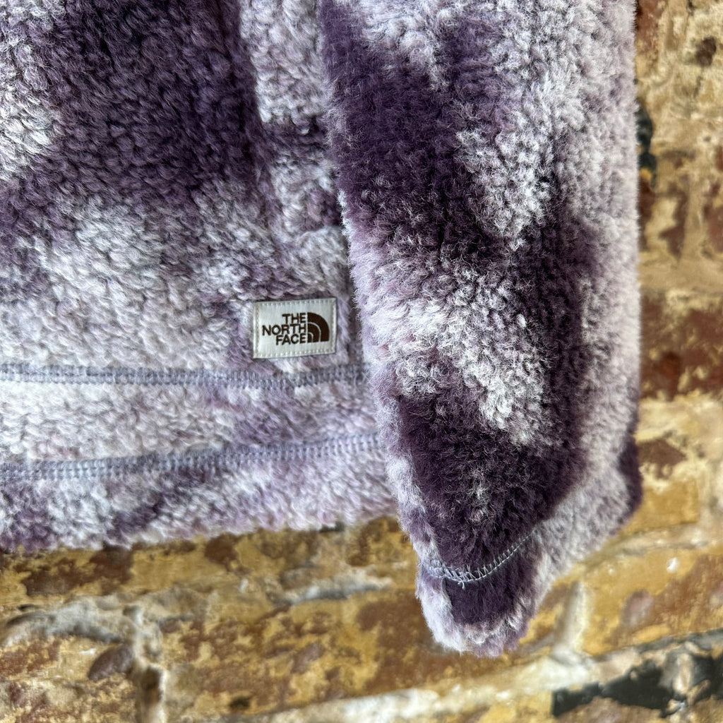 THE NORTH FACE Womens Small Purple Hooded Fleece