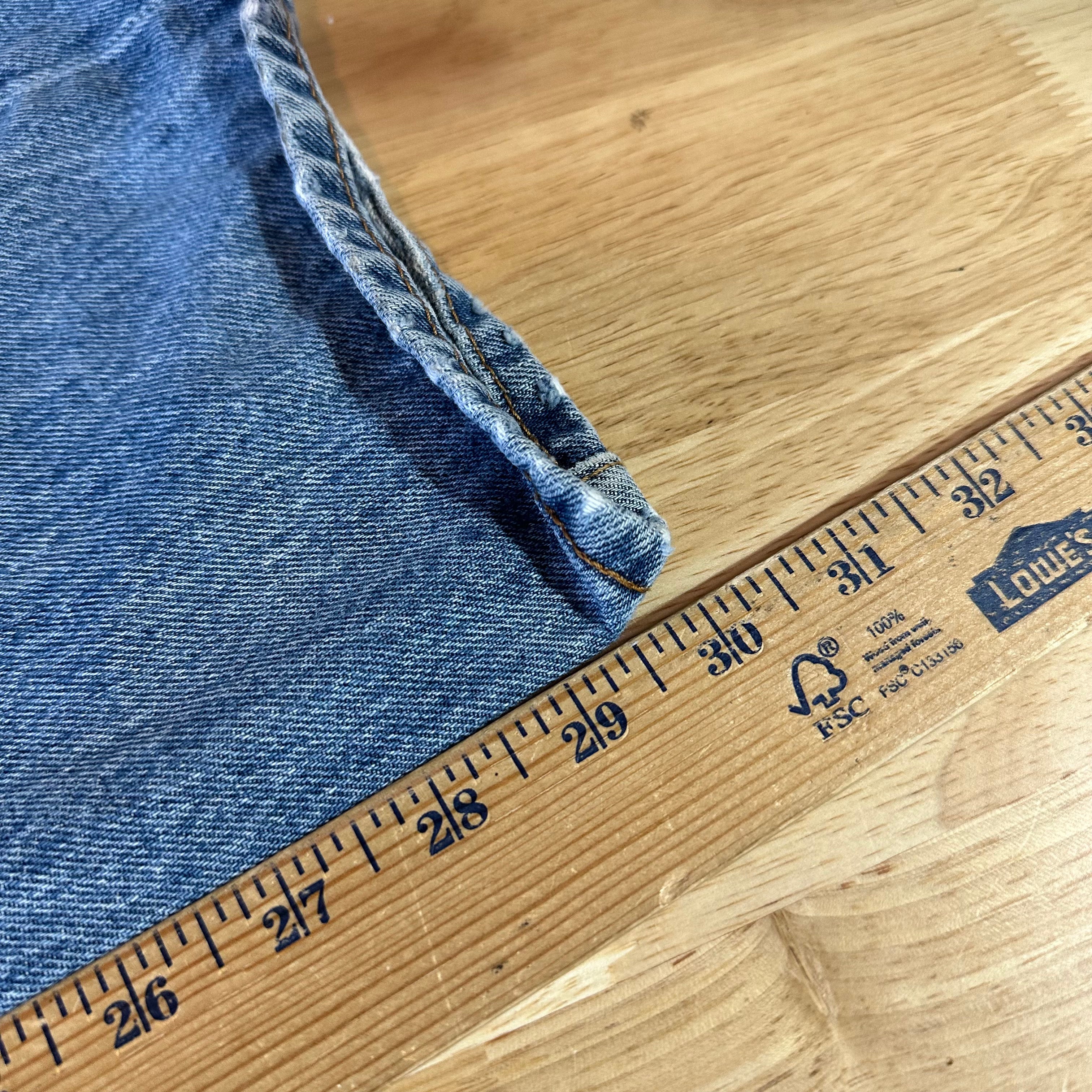 Levi's 501 Mens 34x32 Blue Jeans