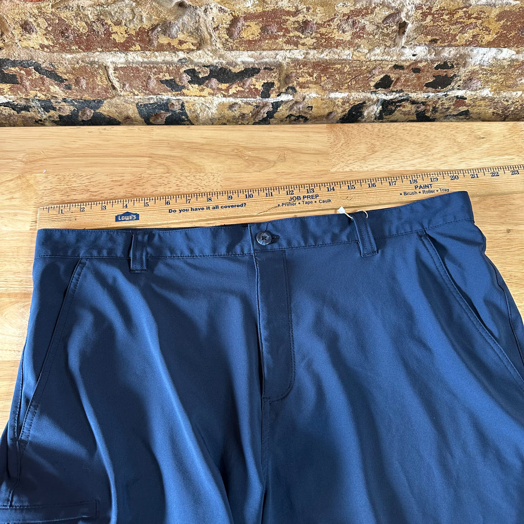 Columbia PFG Shorts Blue Fishing Outdoor Hiking 9" inseam Mens 40