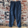 VTG Nike Pants Womens Med Black Track Windbreaker Gym Jogger Workout Running Y2K