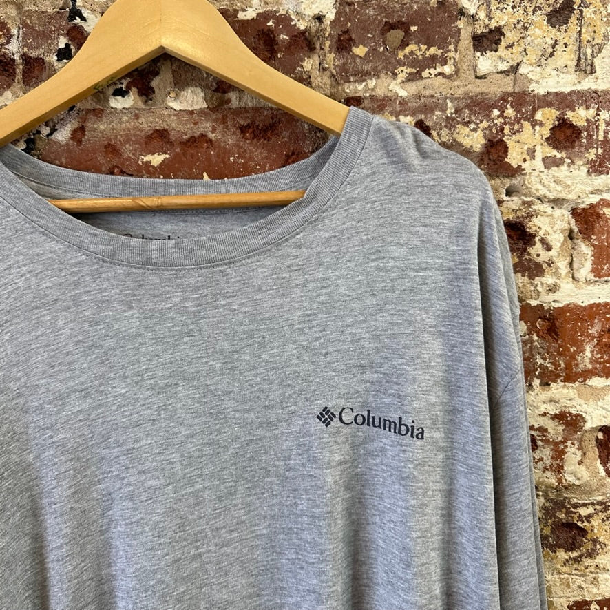 Columbia Men's XL L/S Gray T-Shirt NEW