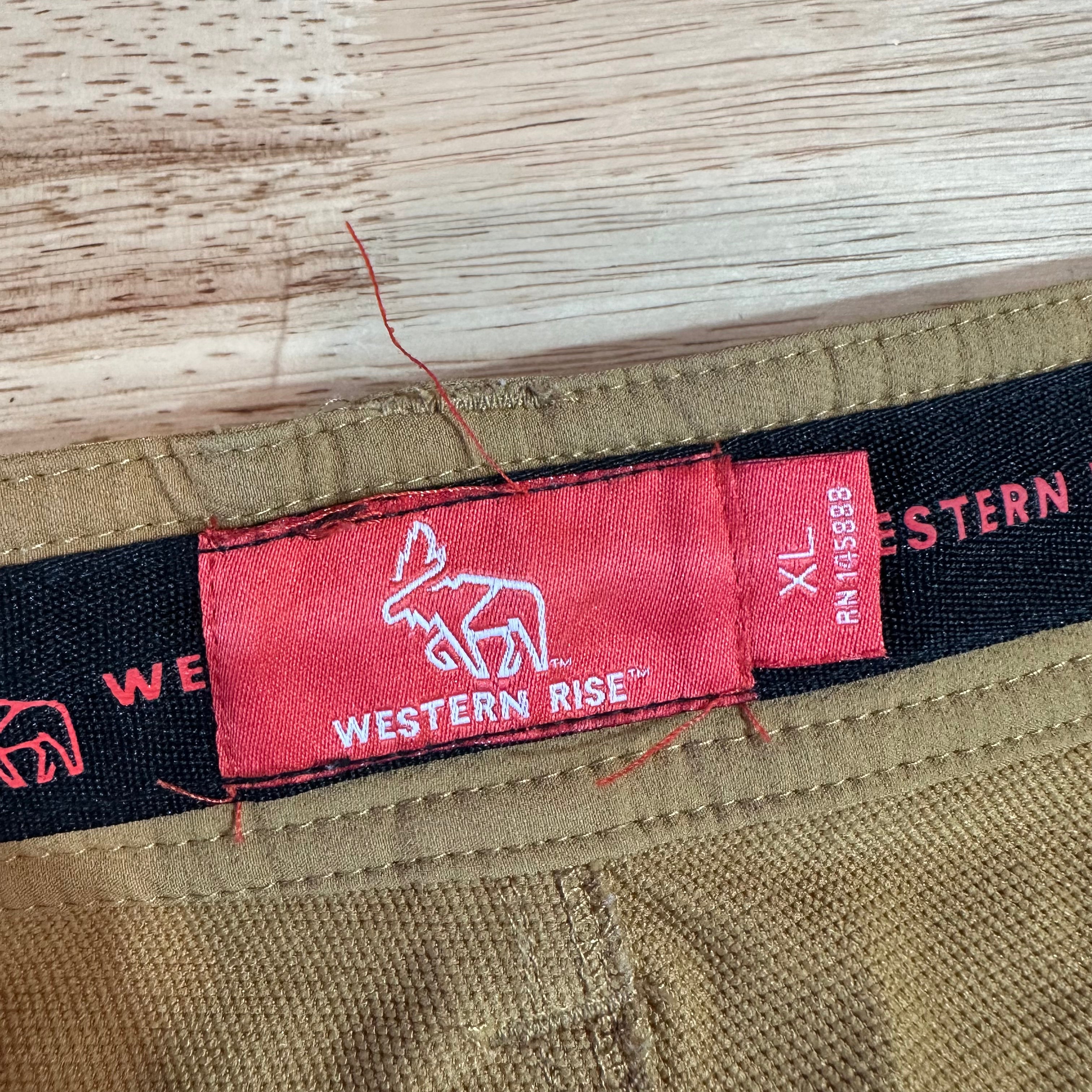 Western Rise Mens XL Brown Shorts