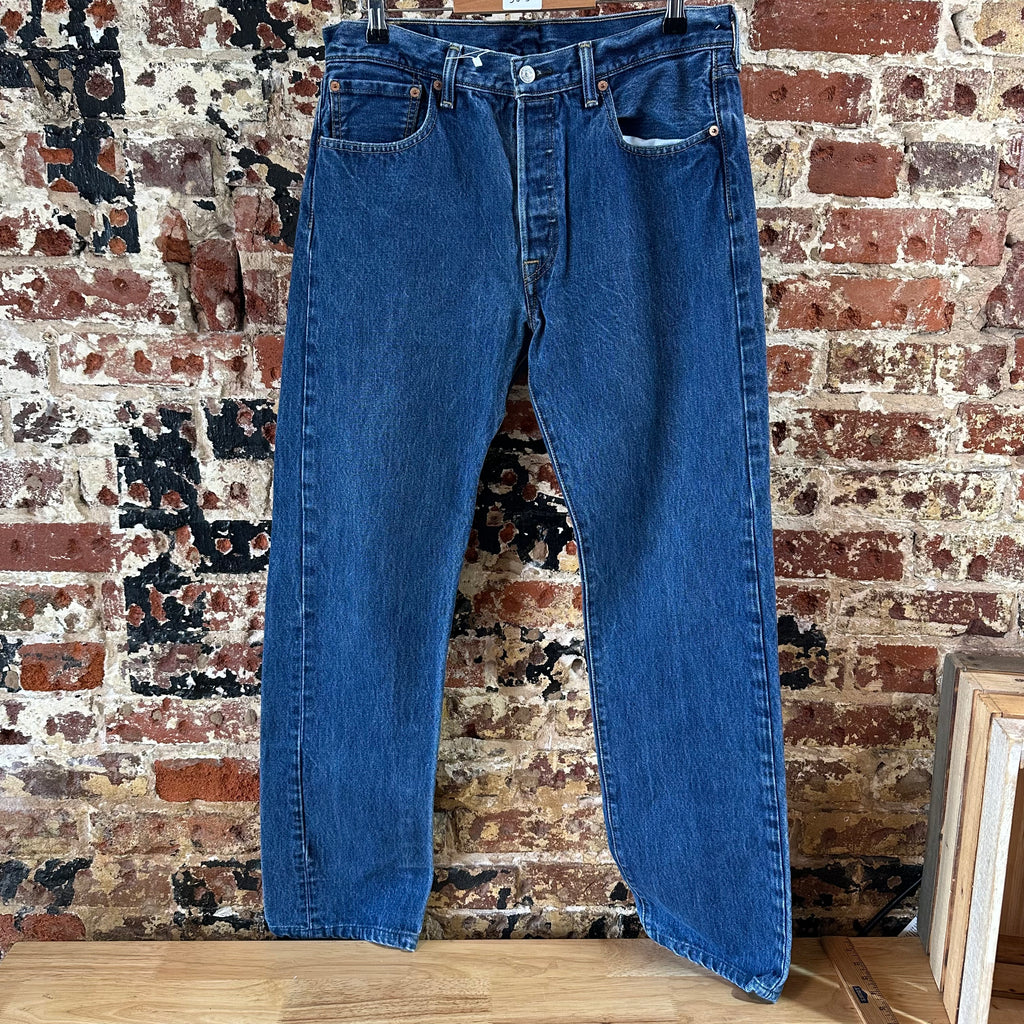 Levi's 501 Mens 33x32 Blue Jeans