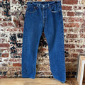 Levi's 501 Mens 33x32 Blue Jeans