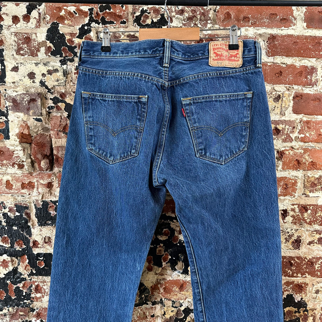 Levi's 501 Mens 33x32 Blue Jeans