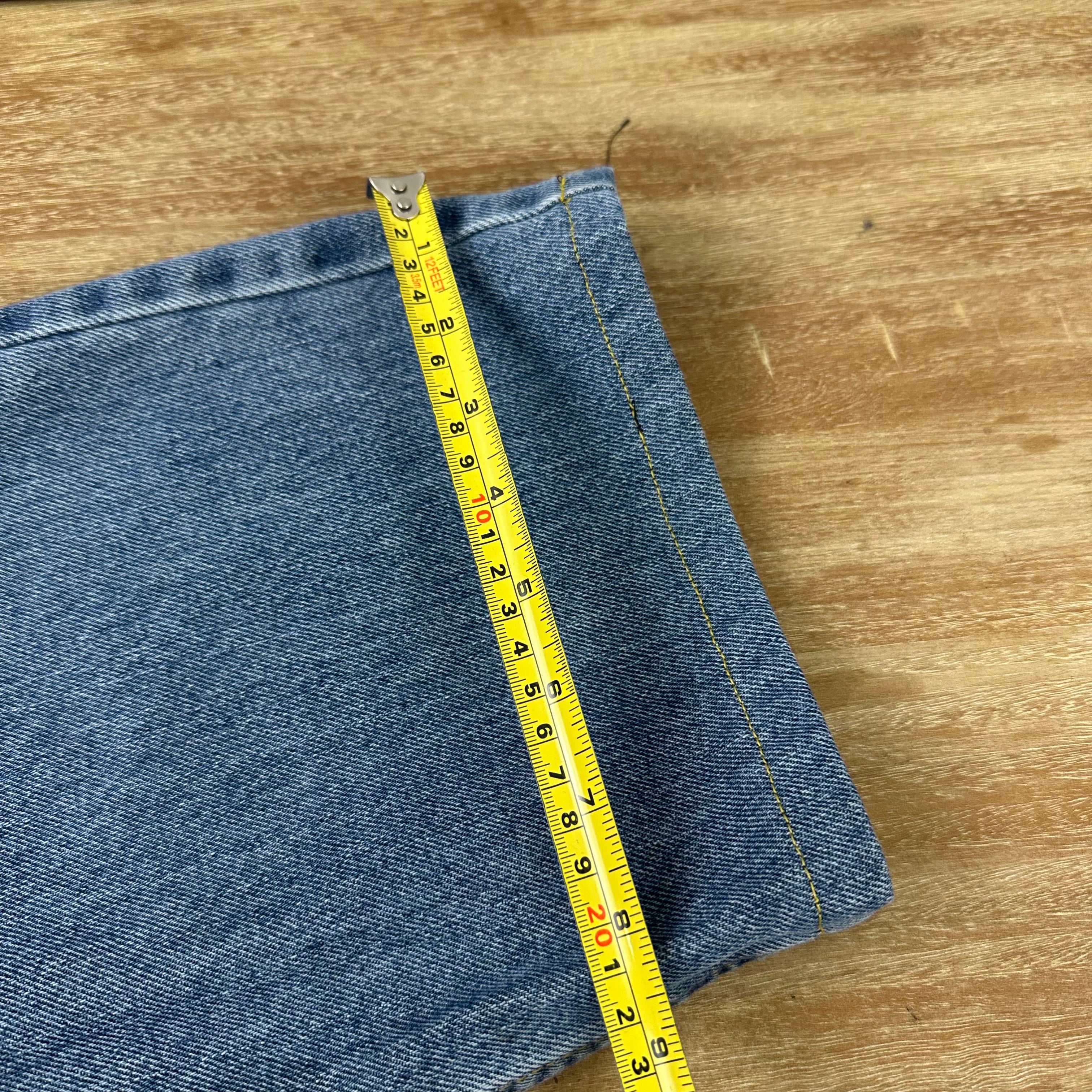 Levis 505 Jeans Mens 38x29 Regular Zip fly Blue denim Levi's