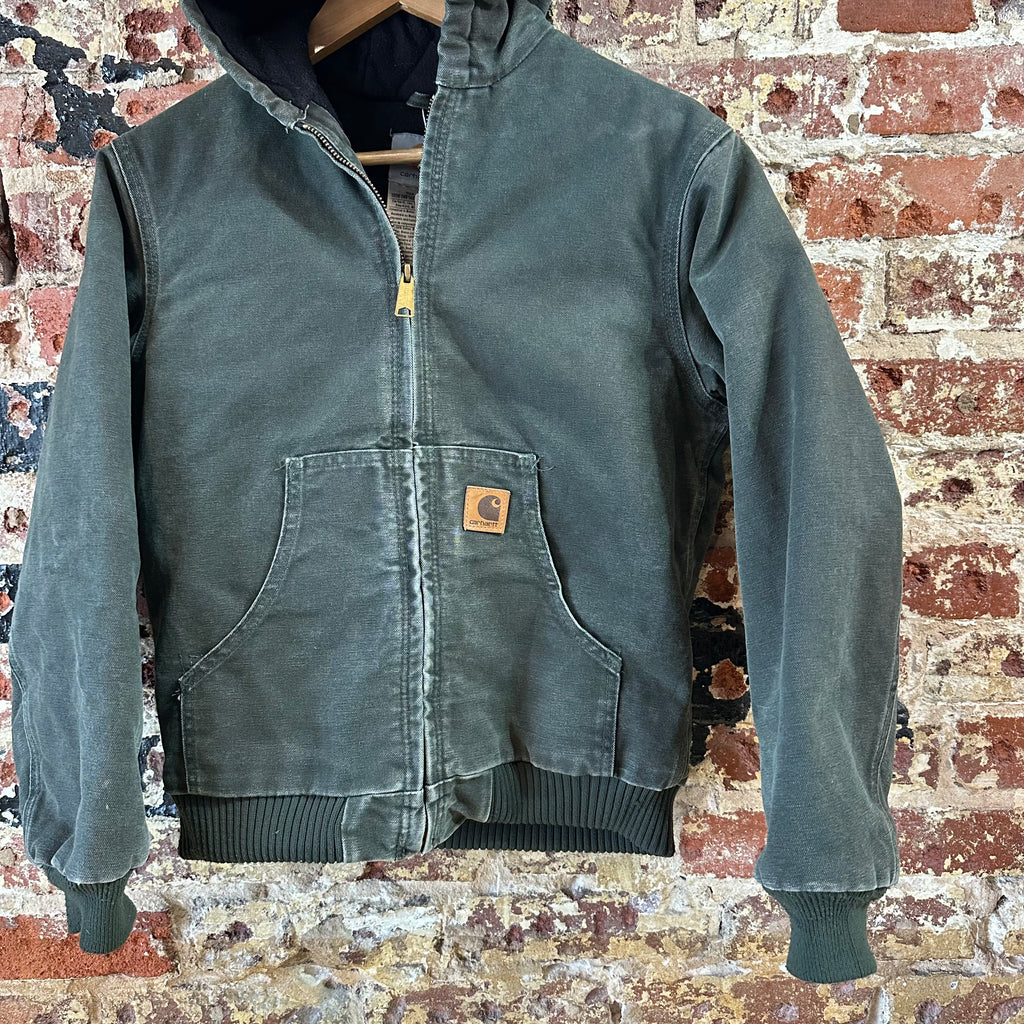 VTG Carhartt J130 MOS Youth Large Green Jacket