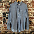 Panhandle Button Up Western Shirt Mens Medium