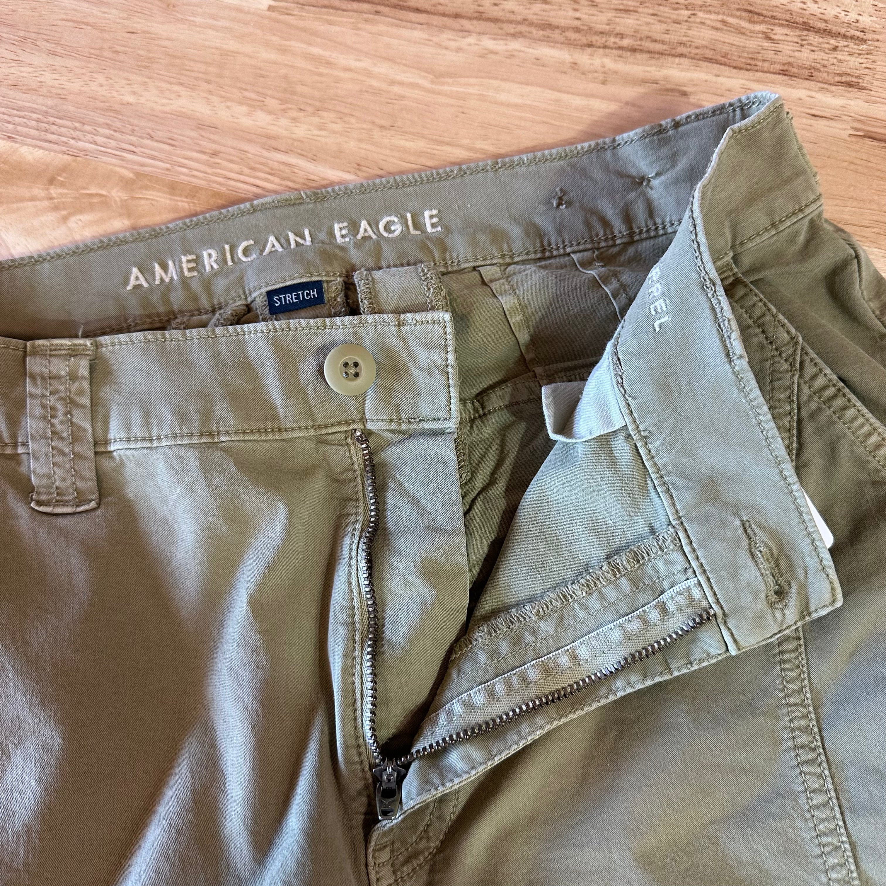 American Eagle Barrel Pants Womens 4