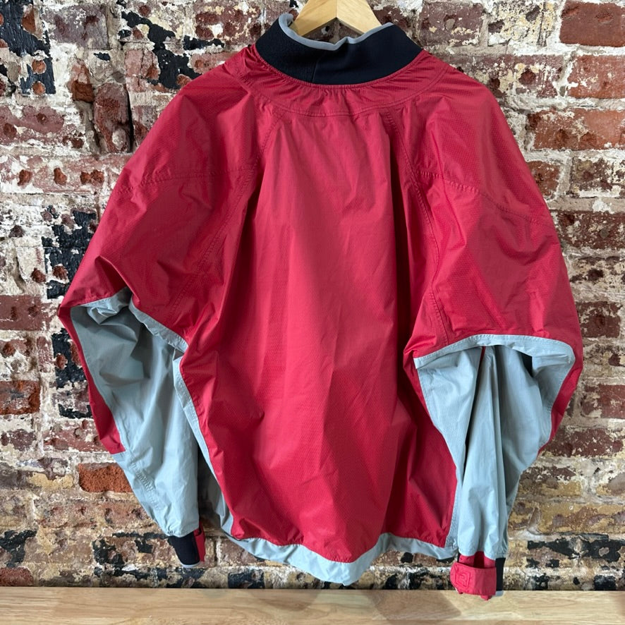Immersion Research Kayak Splash Jacket Mens XL Red Gray Paddling Anorak