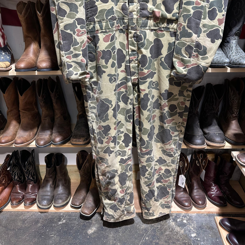 VTG Walls Mens XL Camo Coveralls