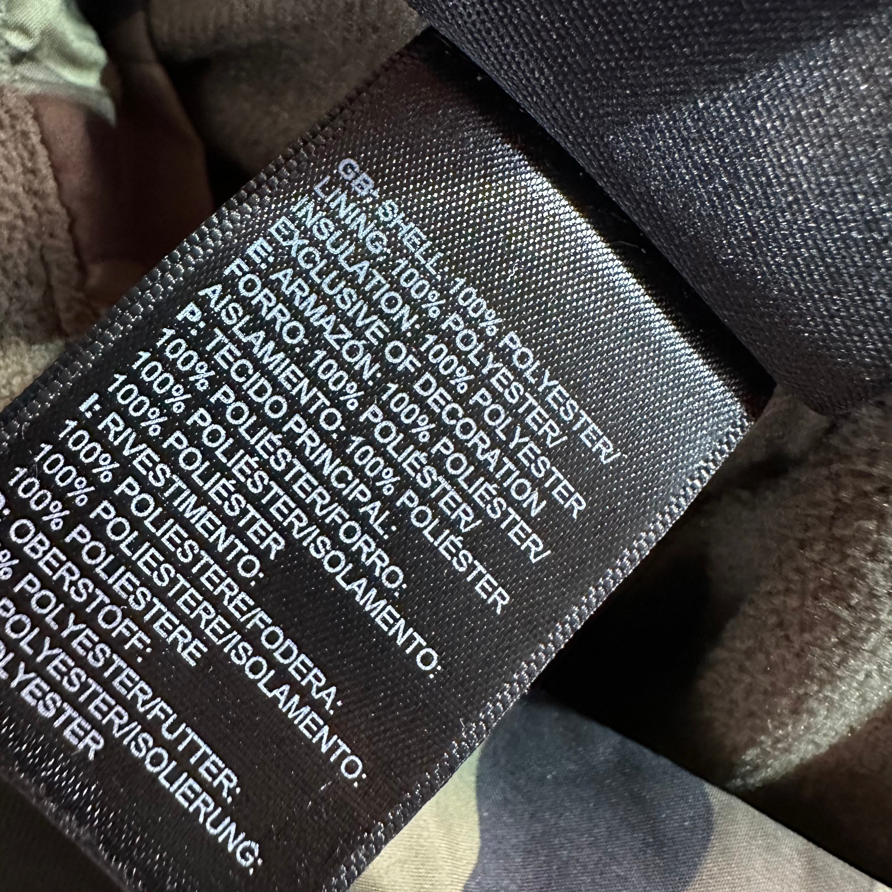 The North Face Boys Small Reversible Camo Jacket