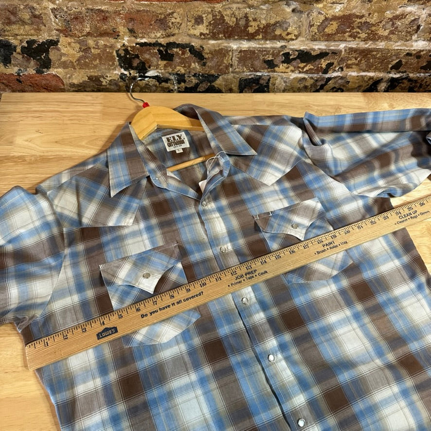VTG Ely Cattleman Men's Large Western Shirt
