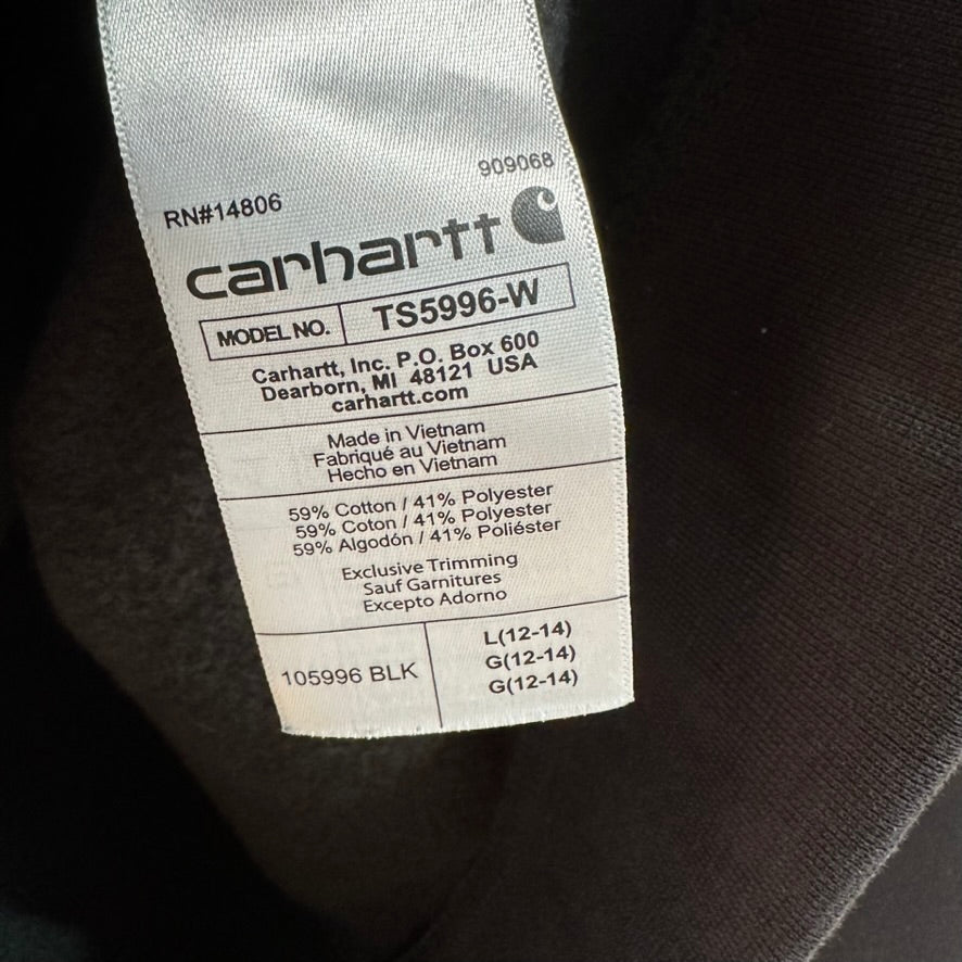 Carhartt Womens Large Black Hoodie