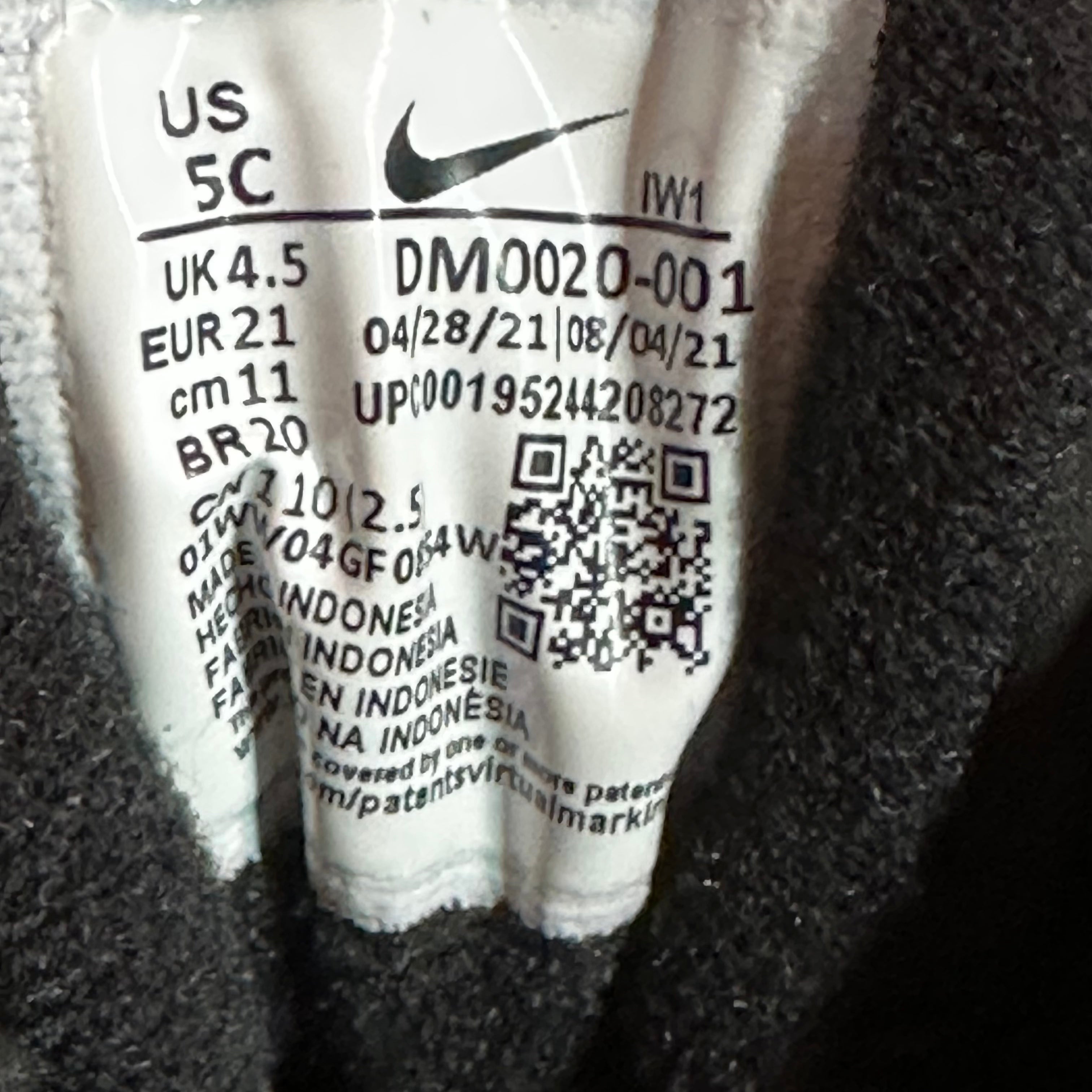 Nike baby Sneakers Size 5c