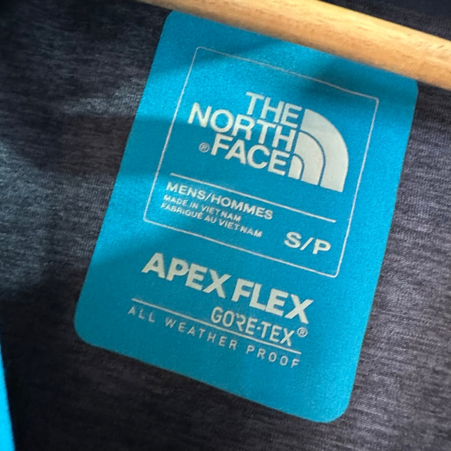 North Face Mens Small Apex Goretex blue Jacket