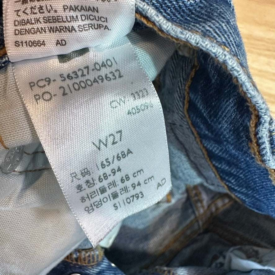 Levi's Cut off Jean Shorts Womens 27