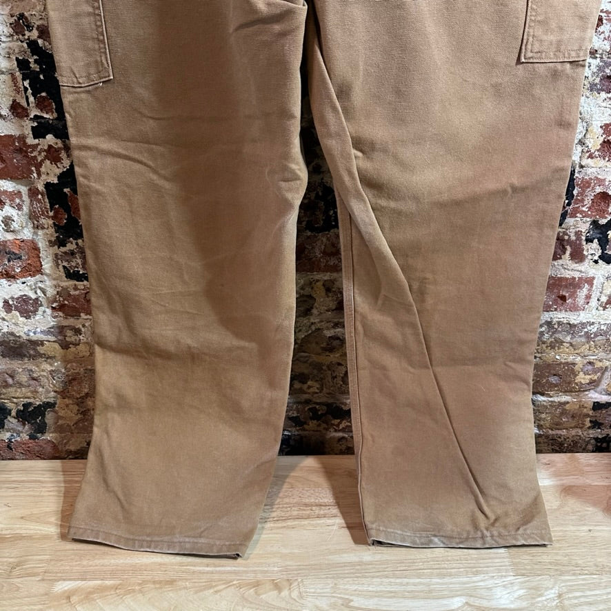 Carhartt B136 BRN Mens 40x32 Double Knee Pants