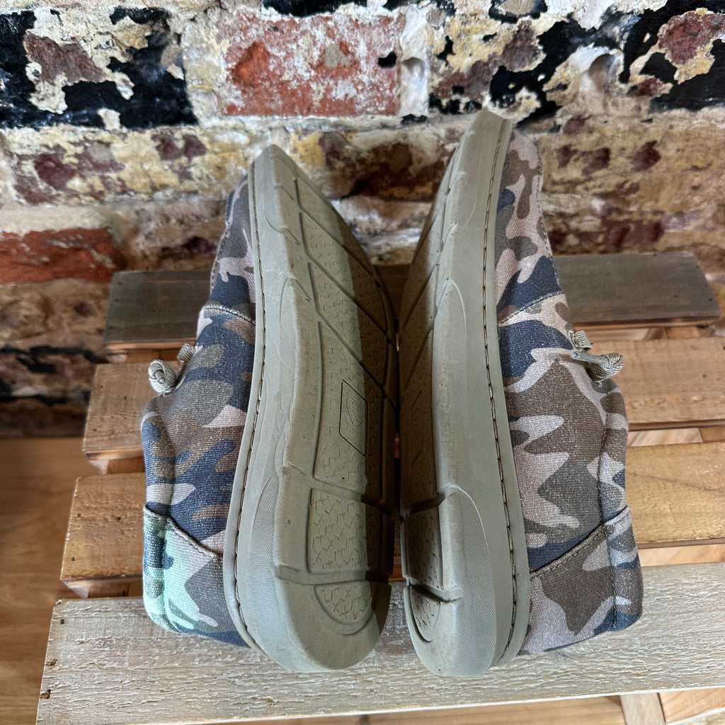 Ariat Mens 7.5 Camo Slip On Shoes