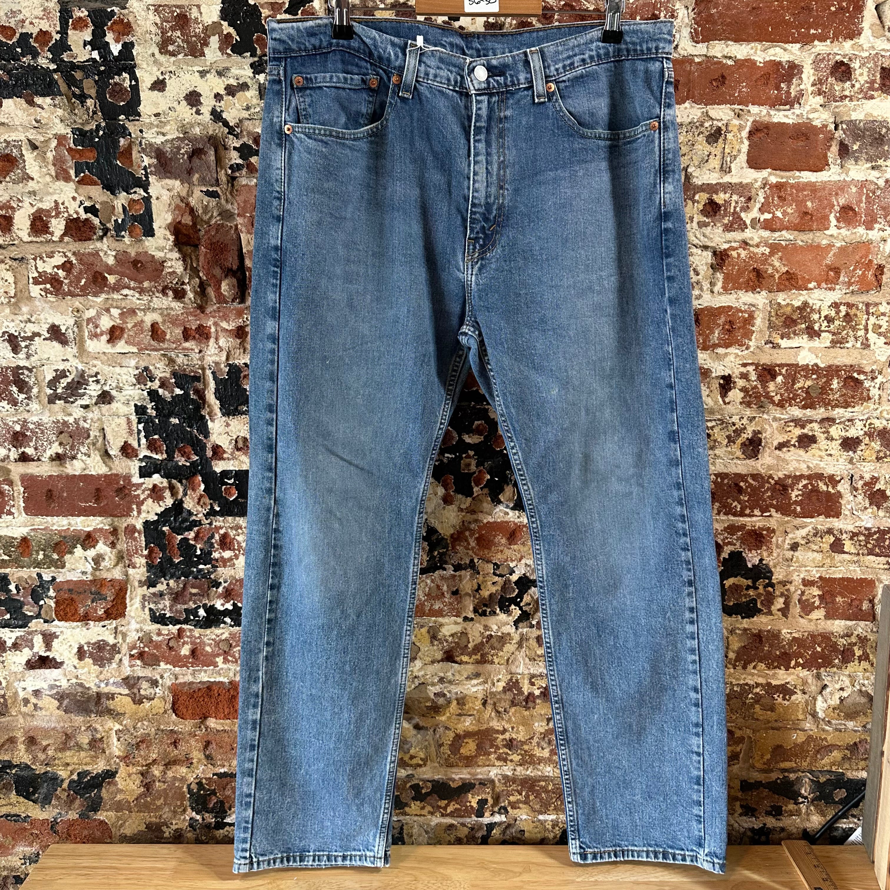 Levi's 505 Mens 36x30 Blue Jeans