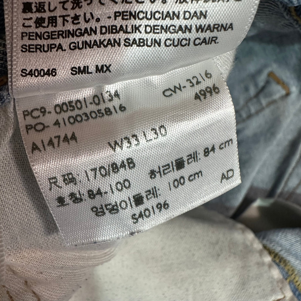 Levi's 501 Mens 33x30 Blue Jeans