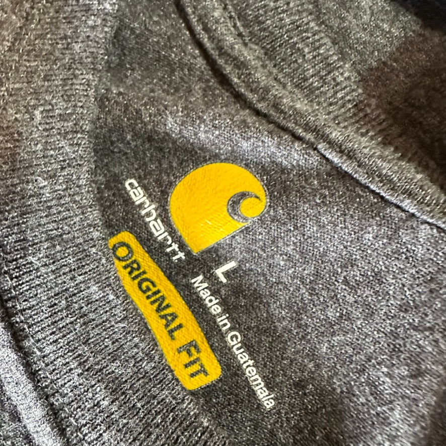 Carhartt Mens Large Gray T-Shirt