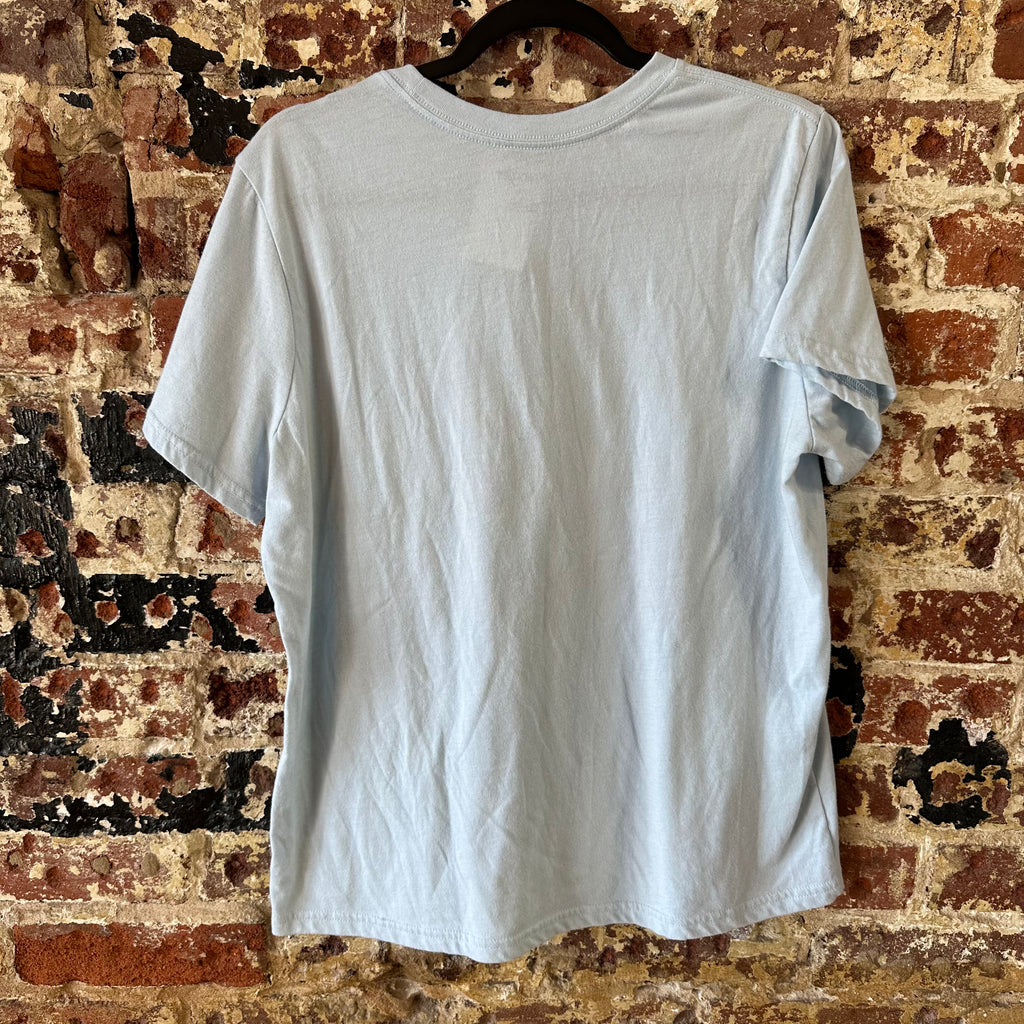 Wrangler T-Shirt Long Live Cowgirls Blue Womens Large