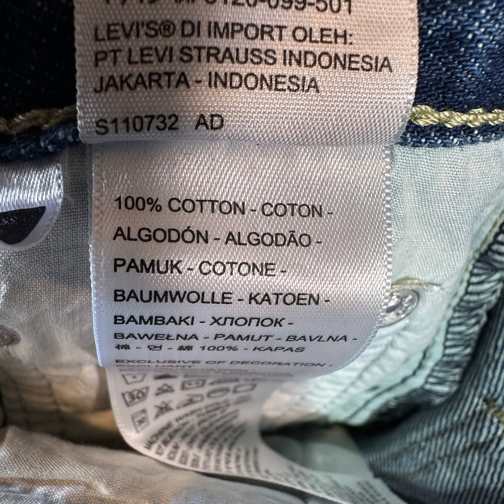 Levi's Low Pro Straight Womens 26 Jeans