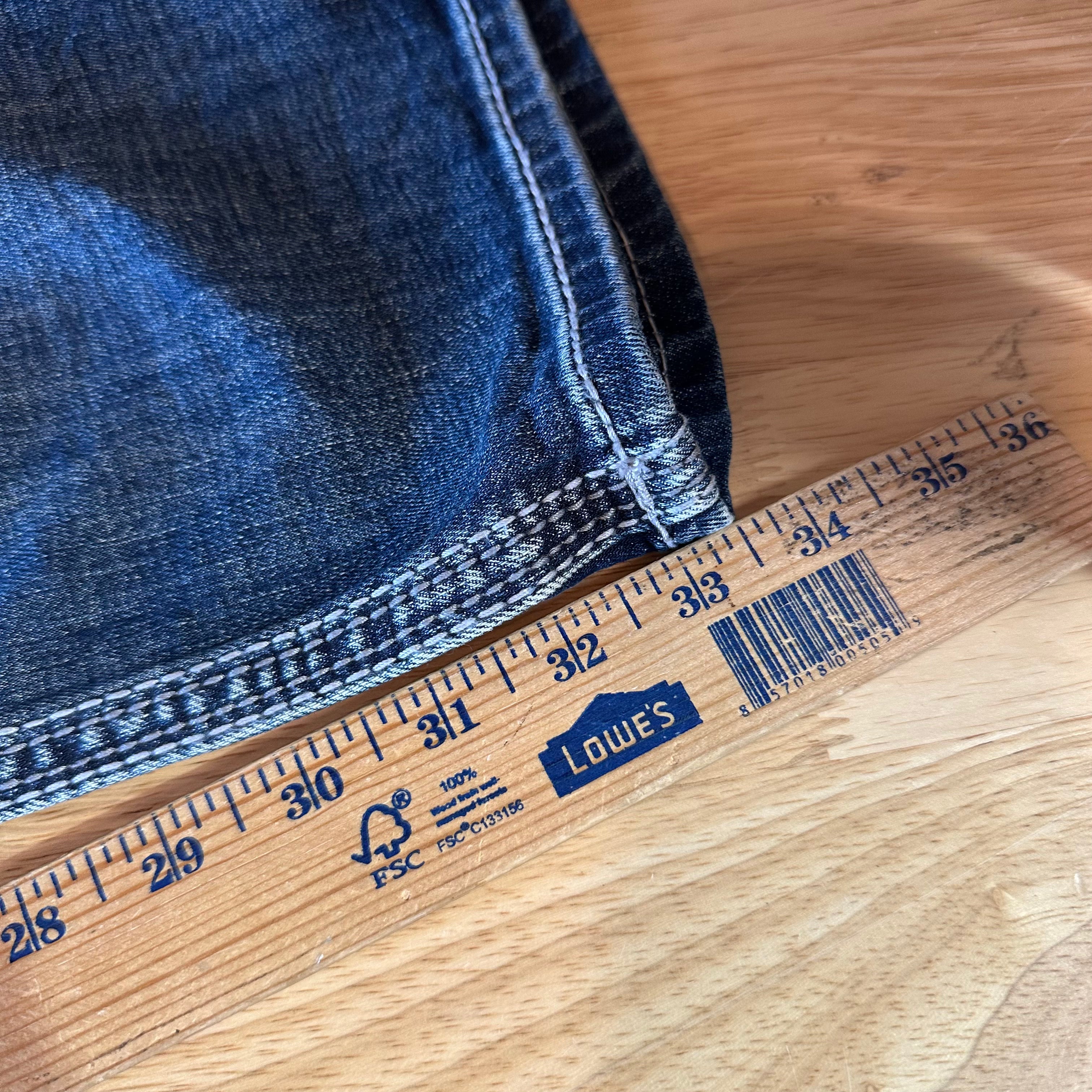 BKE Tyler Mens 36x34 Blue Jeans