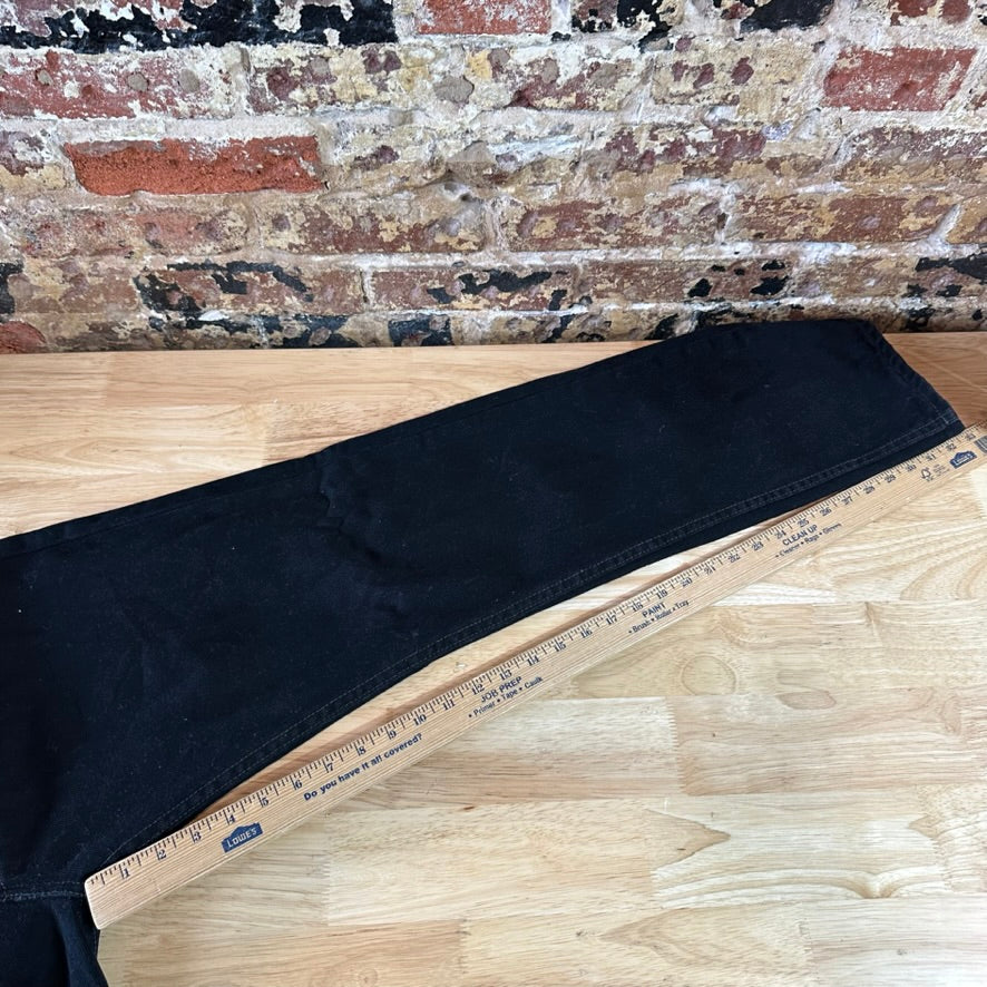 Levi's 505 Mens 36x34 Black Jeans
