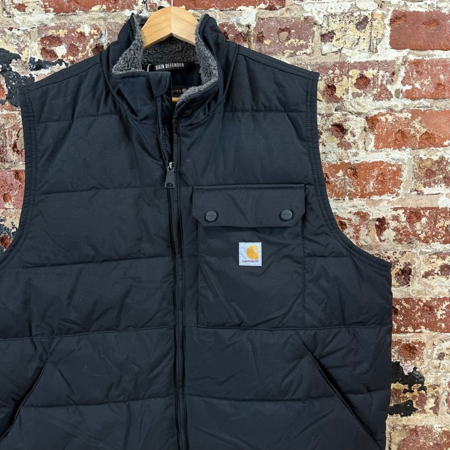 Carhartt Mens Large Black Vest