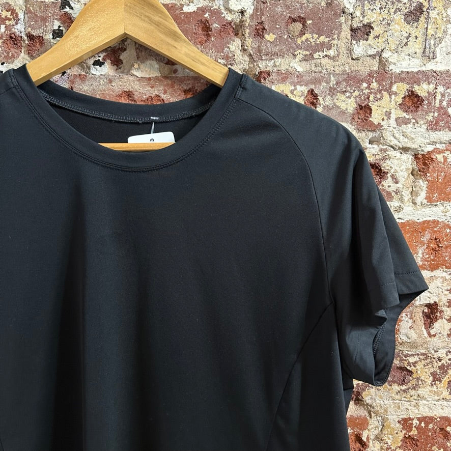 Arterx Womens XL S/S Black Shirt