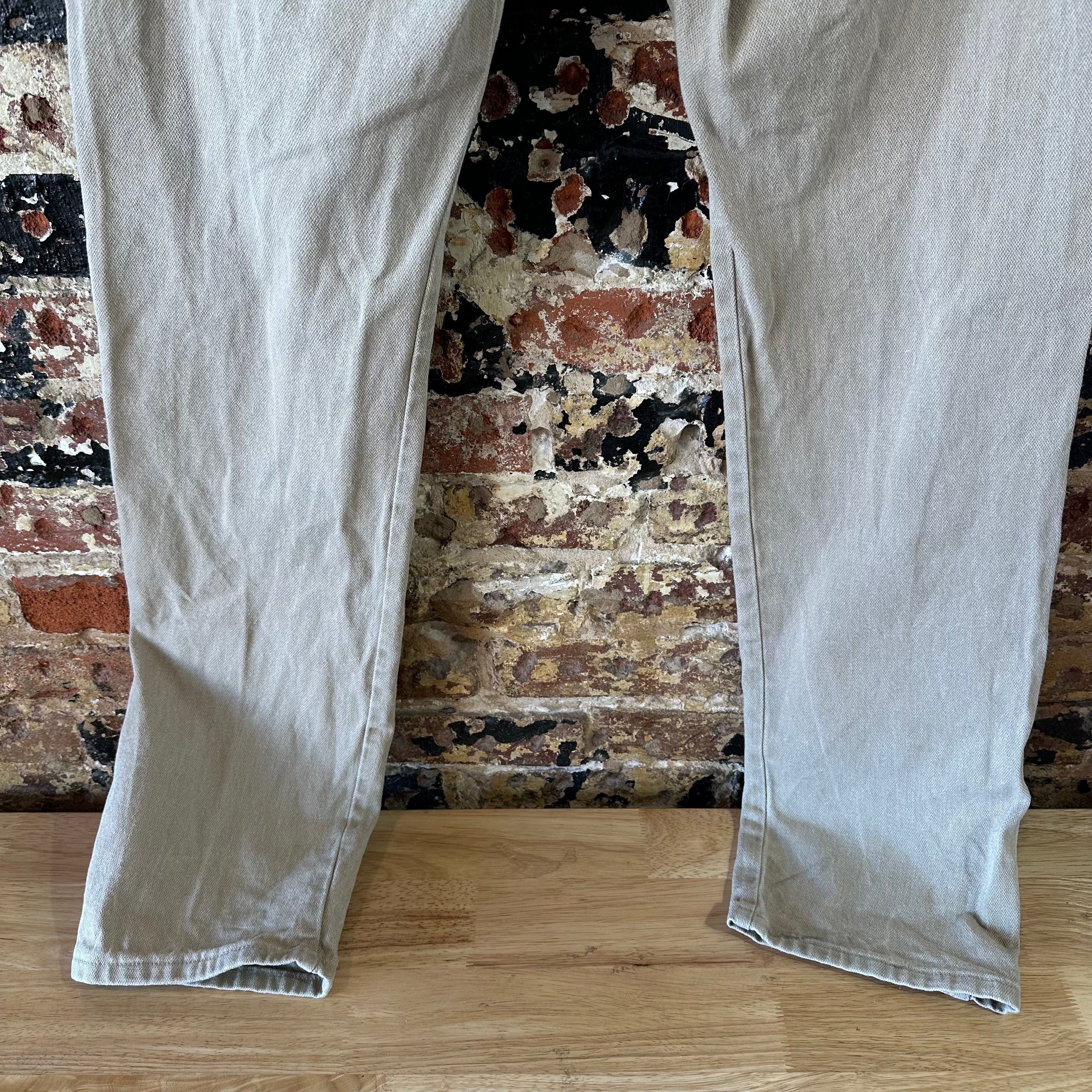 Wrangler Jeans 32x36 Tan western rodeo cowboy cut 13mwztn