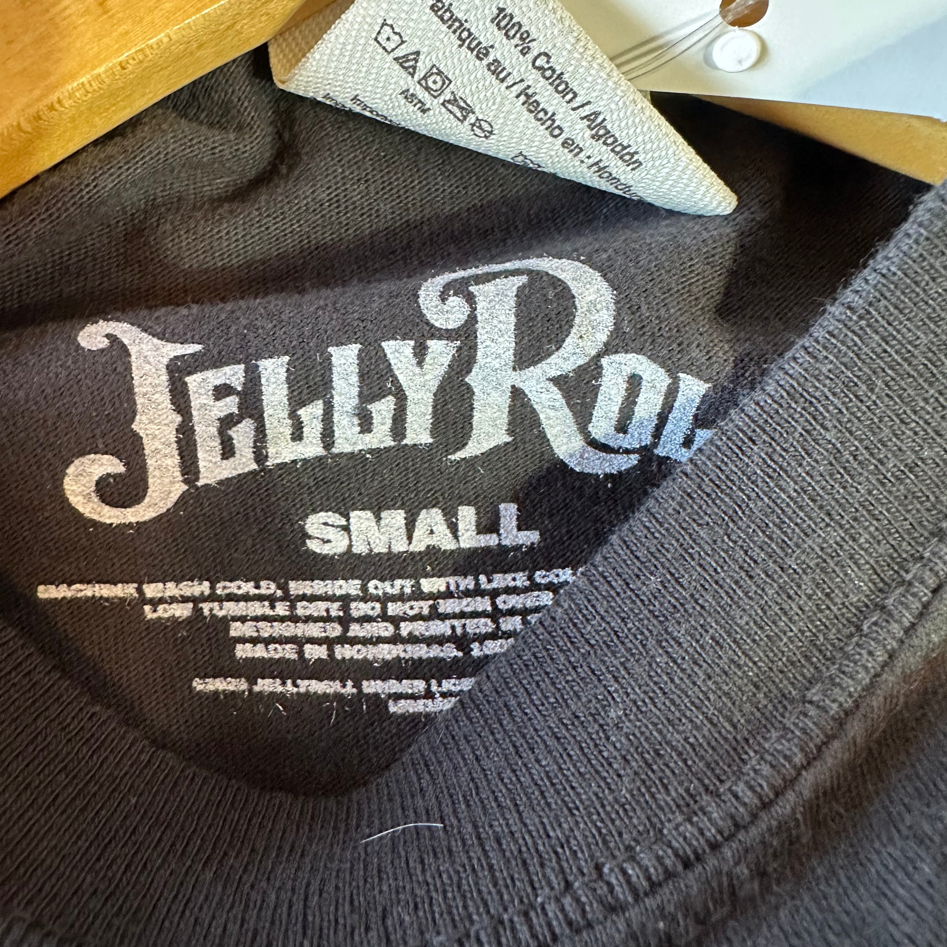 Jelly Roll 2025 Beautifully Broken Tour T-shirt Small Black Comfort Colors S/S
