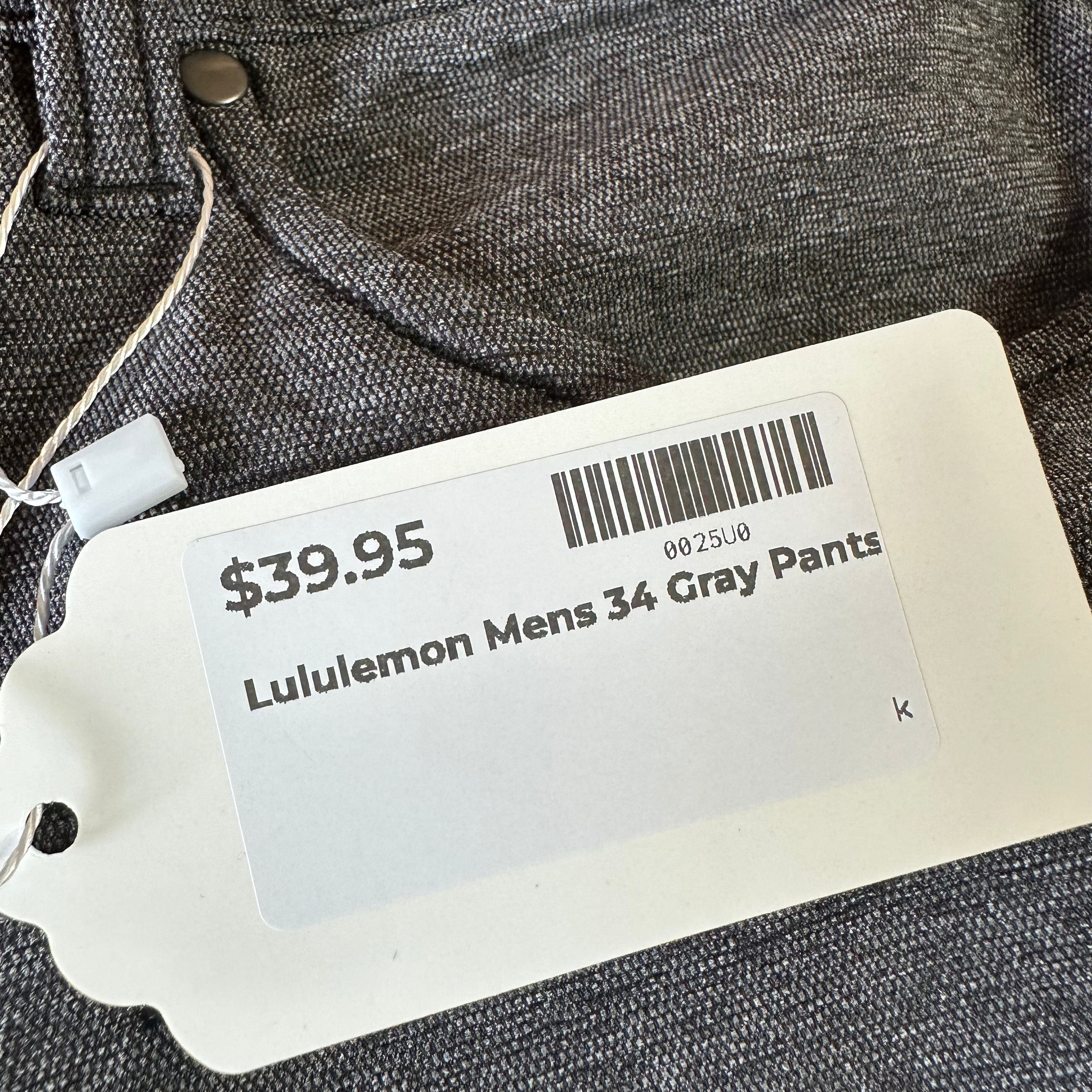 Lululemon Pants Size 34 Casual (measures 34x29) Gray