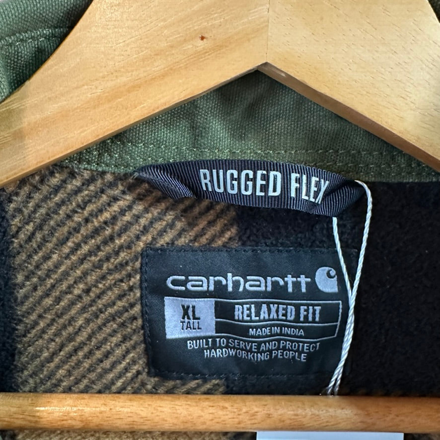 Carhartt Mens XL Tall Green Shacket