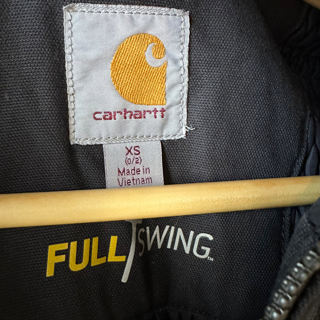 Carhartt Black Full Swing Jacket Womens XS