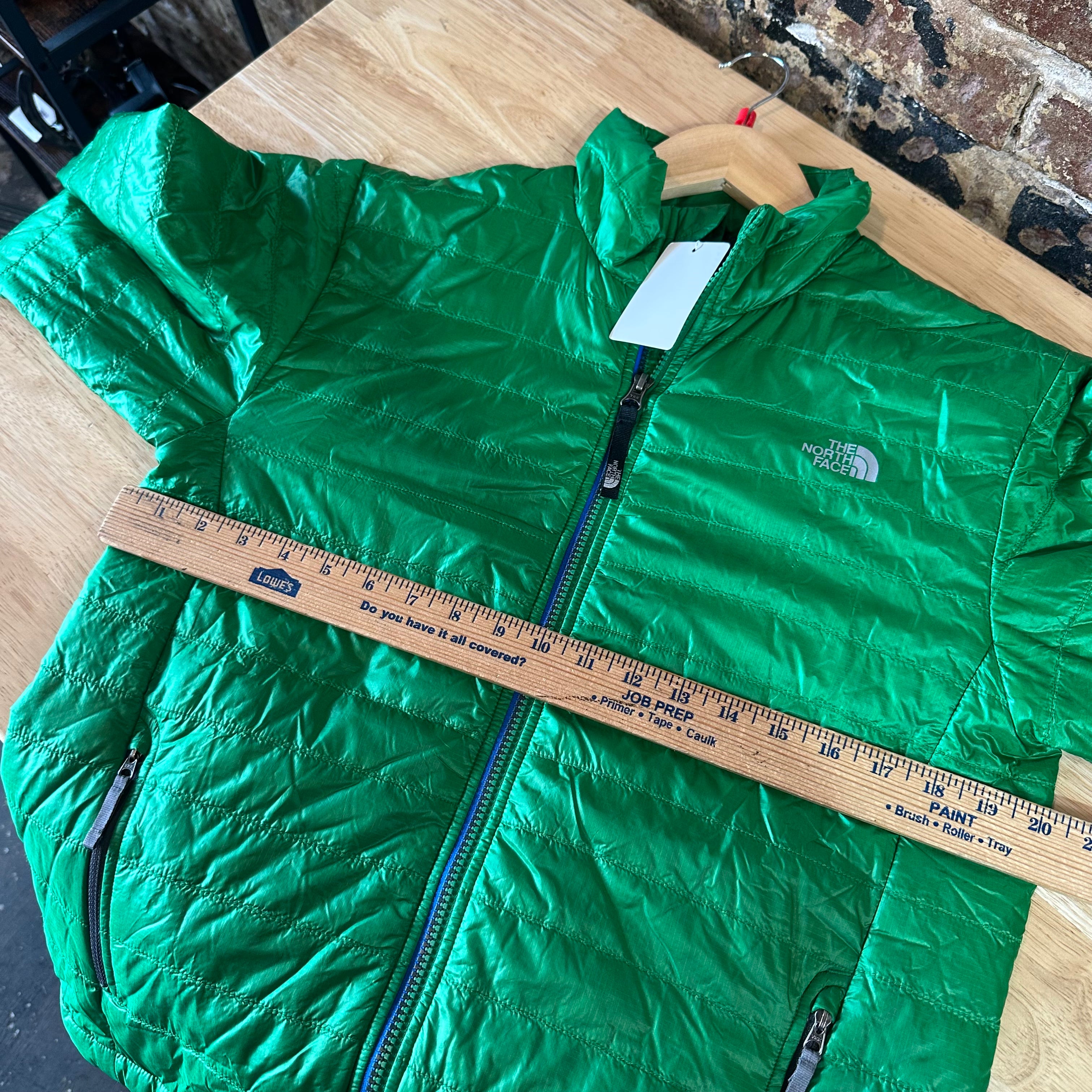 North Face Boys Large Green Jacket