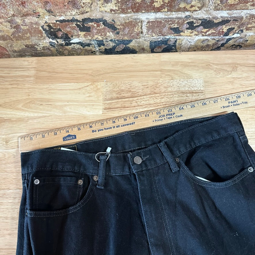 Levi's 505 Mens 36x34 Black Jeans
