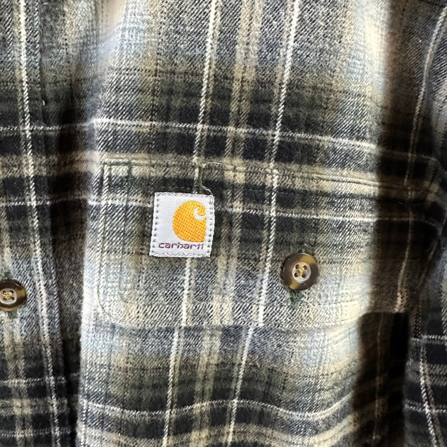 Carhartt Mens Medium Flannel Shirt