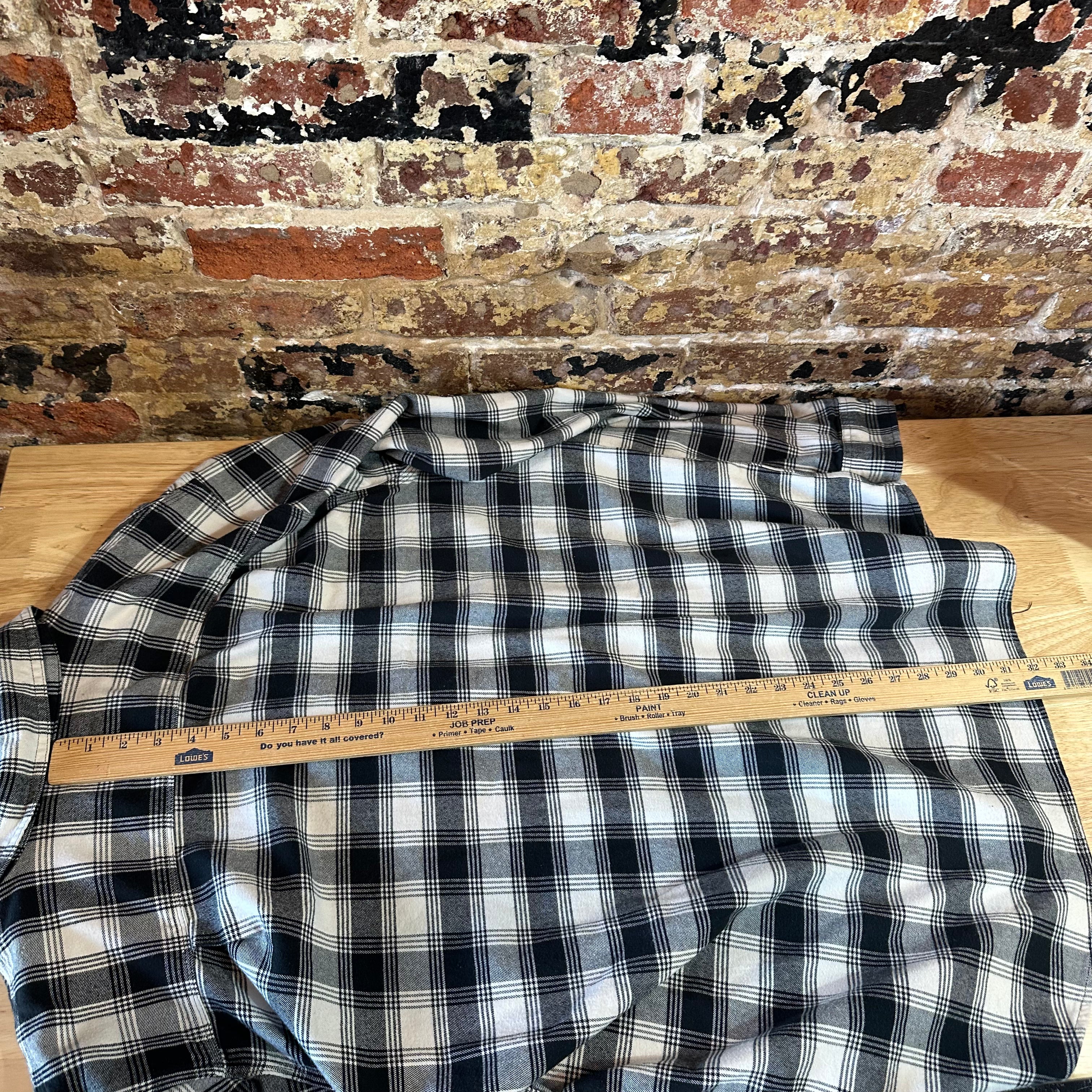 Carhartt Black Flannel Men’s XL Tall