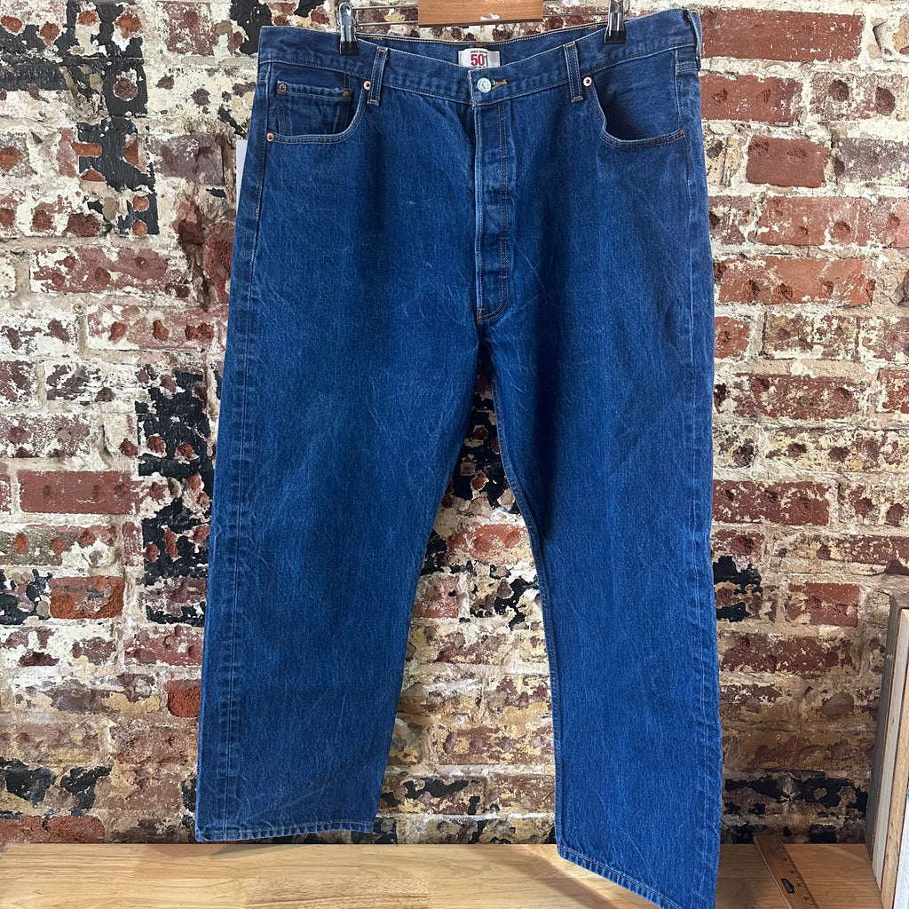 Levi's 501 Mens 44x30 Blue Jeans